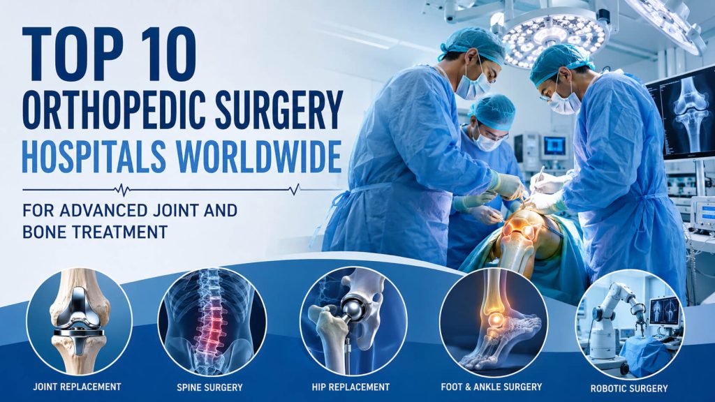 Top 10 Orthopedic Surgery Hospitals Worldwide