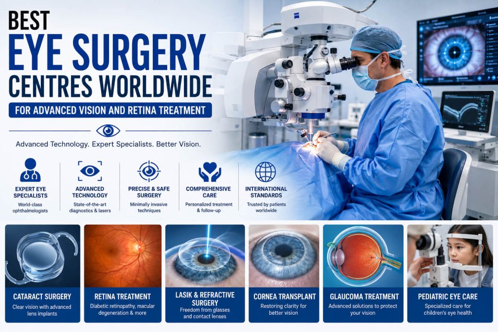 Best Eye Surgery Centres Worldwide